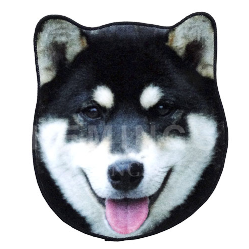柴犬商品X黑柴造型毛巾